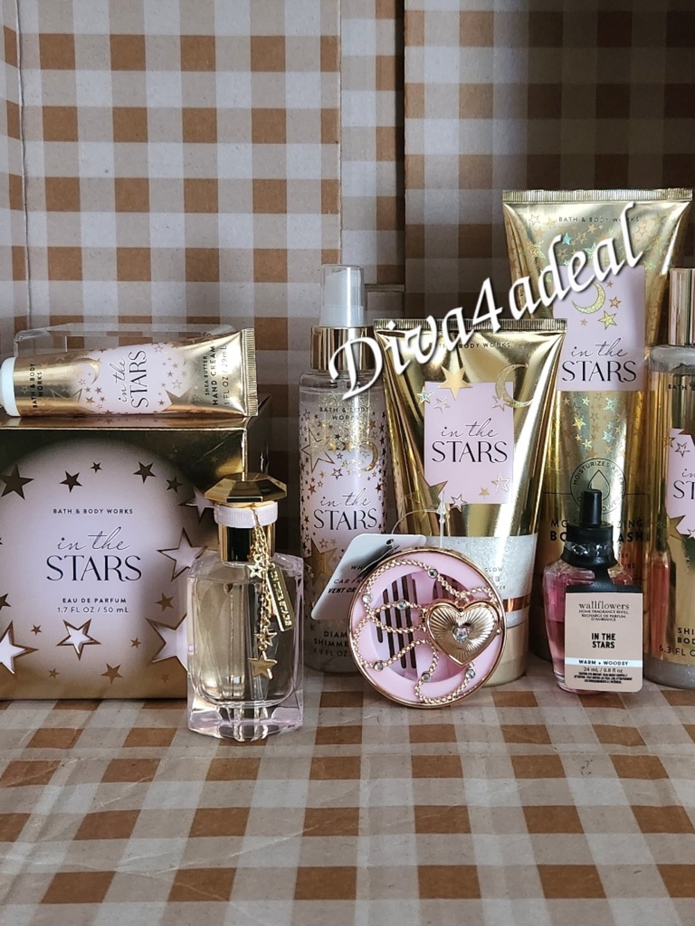 Bath & Body Works IN THE STARS 1.7 FL OZ + 7PC Collection Set Bundle